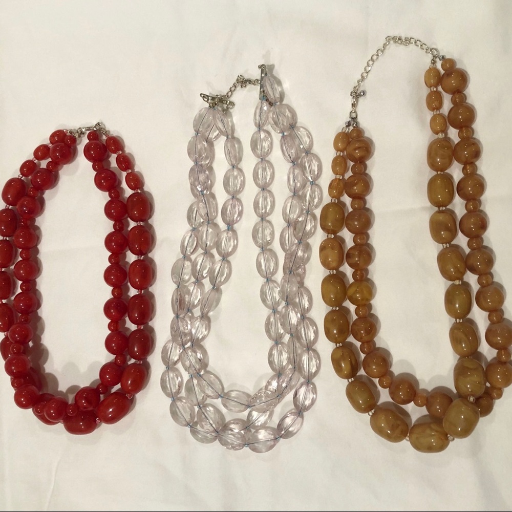 Three necklaces